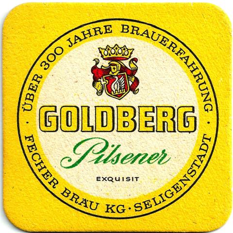 seligenstadt of-he fecher quad 2ab (185-goldberg pilsener exquisit)